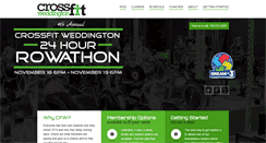 Desktop Screenshot of crossfitweddington.com